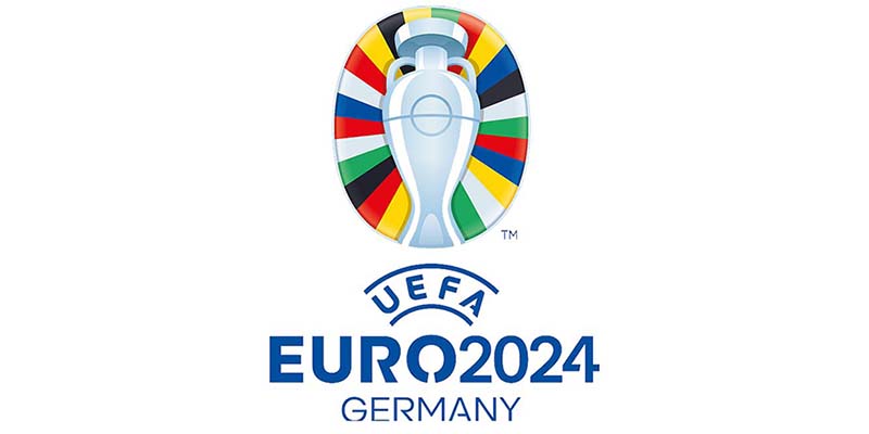 Logo Euro 2024 được thiết kế dựa trên ý tưởng từ cờ của 55 thành viên UEFA
