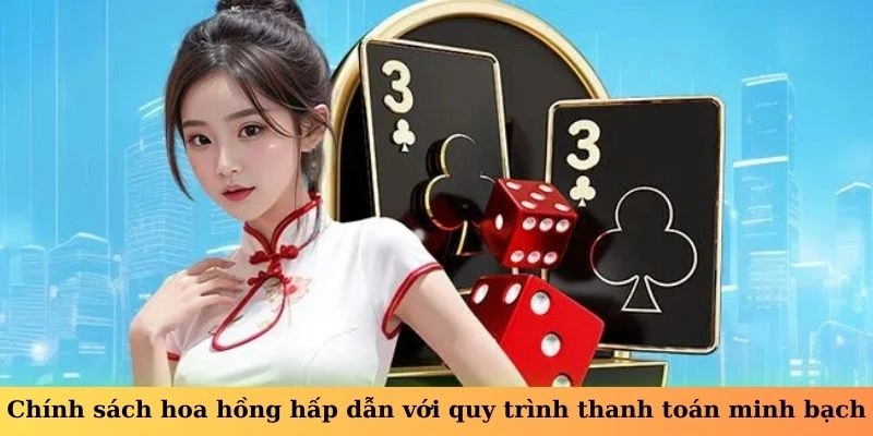 Chính sách hoa hồng hấp dẫn với quy trình thanh toán minh bạch