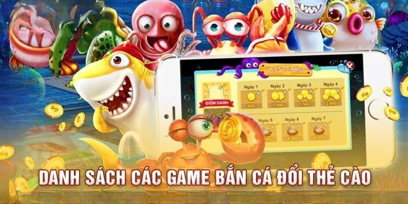 Top 3 tựa game bắn cá thẻ cào 8KBET được ưa chuộng nhất